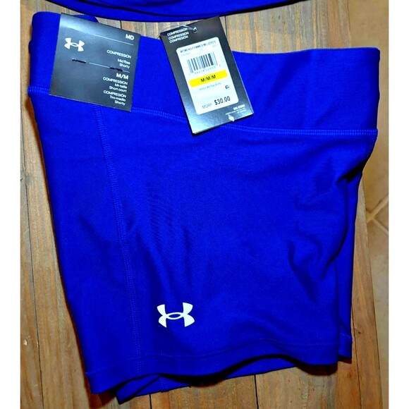 Under Armour HeatGear Midrise Women's Shorty Shorts size S - Picture 8 of 9